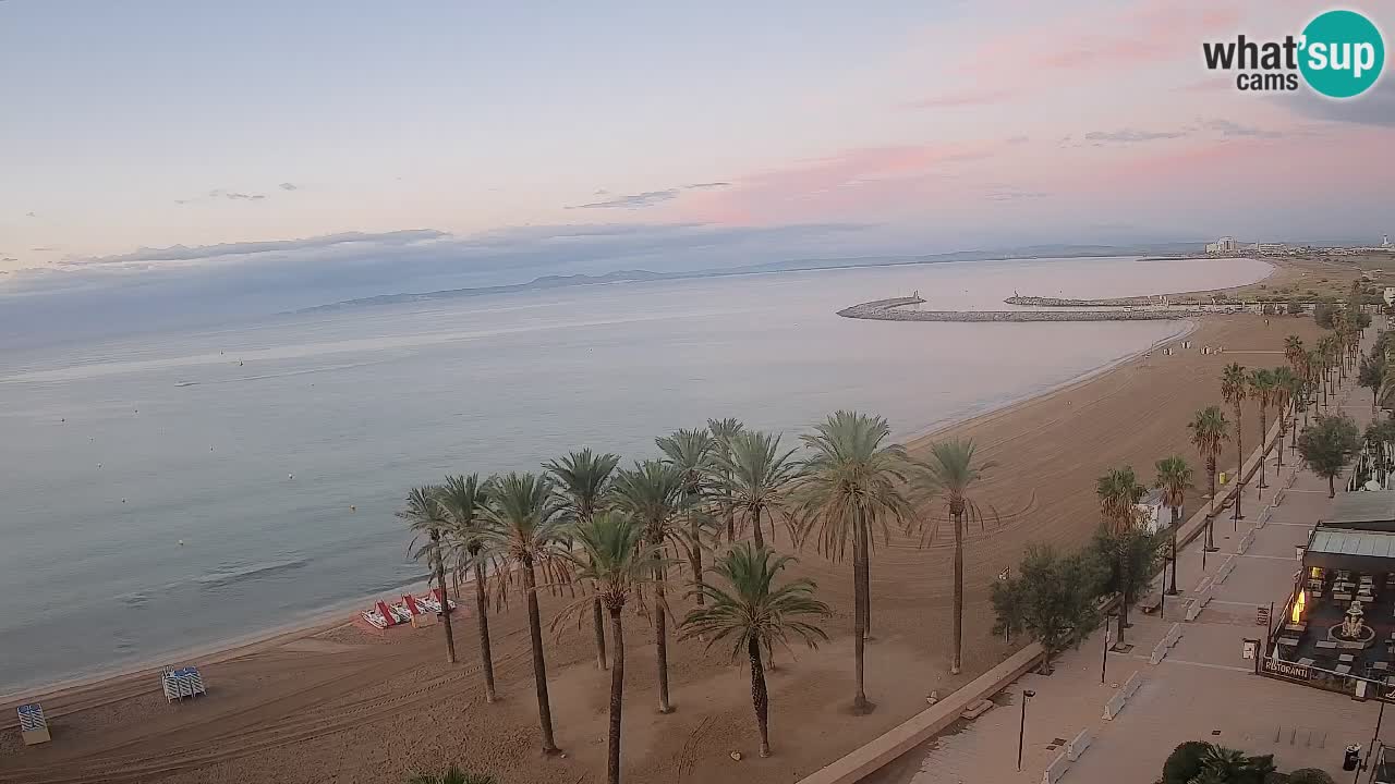 LIVEcam Roses plage – Hotel Montecarlo