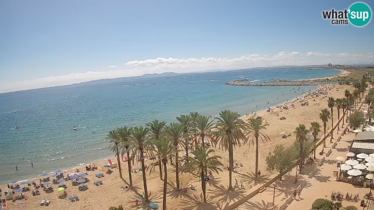 Webcam Roses Strand – Hotel Montecarlo