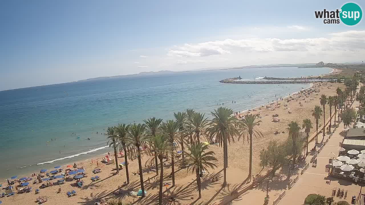 Webcam Roses Strand – Hotel Montecarlo