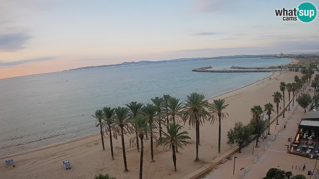 LIVEcam Roses plage – Hotel Montecarlo