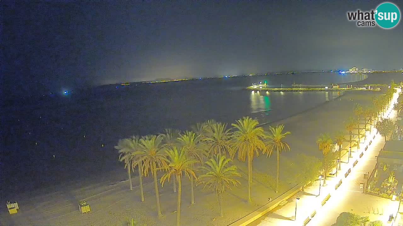 Webcam Roses Strand – Hotel Montecarlo