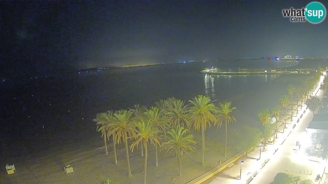 LIVEcam Roses plage – Hotel Montecarlo