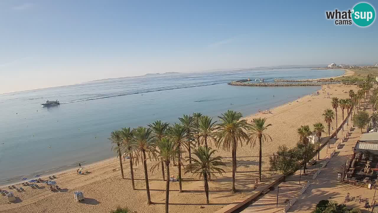 LIVEcam Roses plage – Hotel Montecarlo