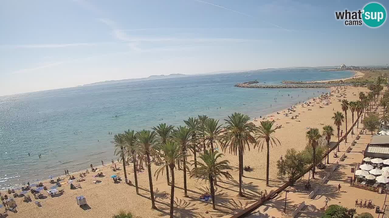 LIVEcam Roses plage – Hotel Montecarlo
