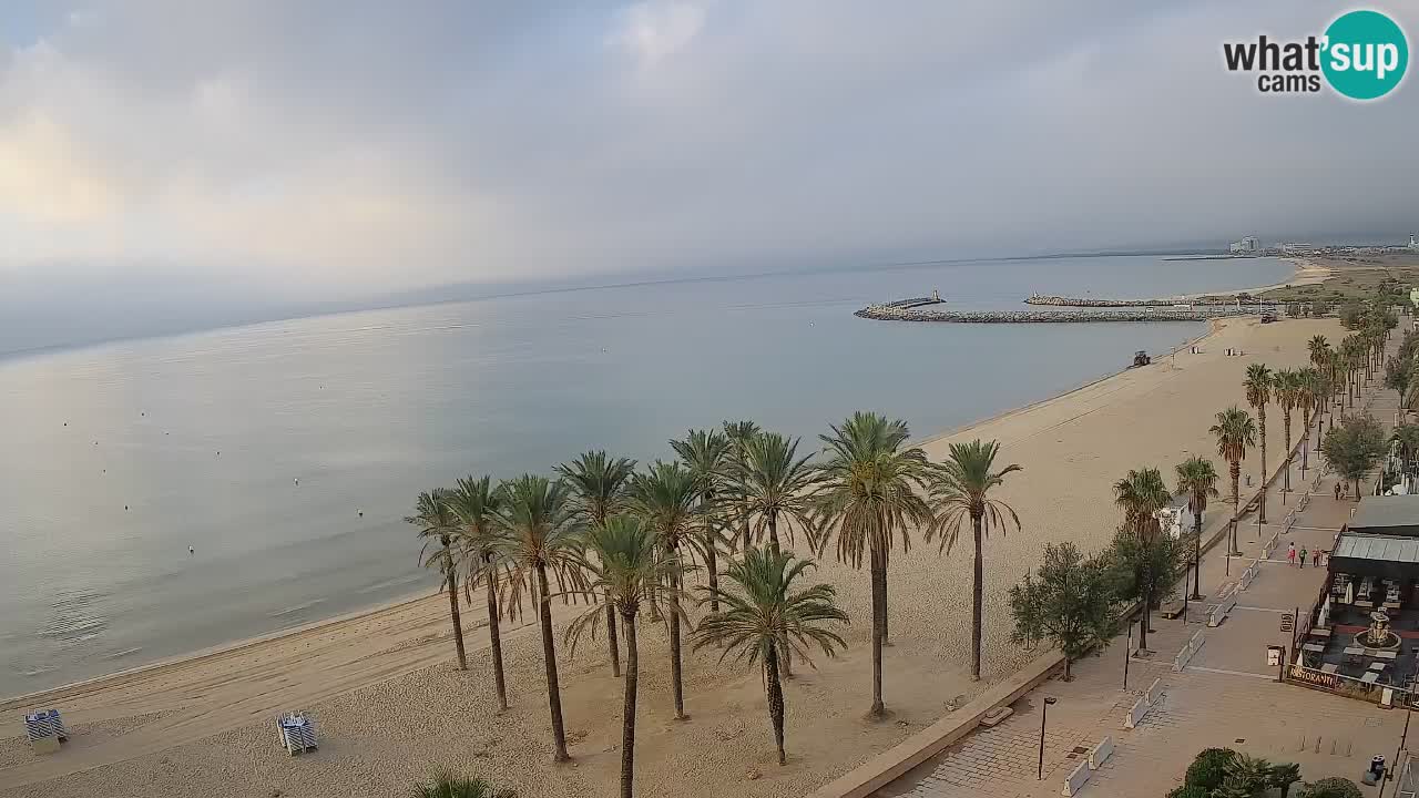 LIVEcam Roses plage – Hotel Montecarlo