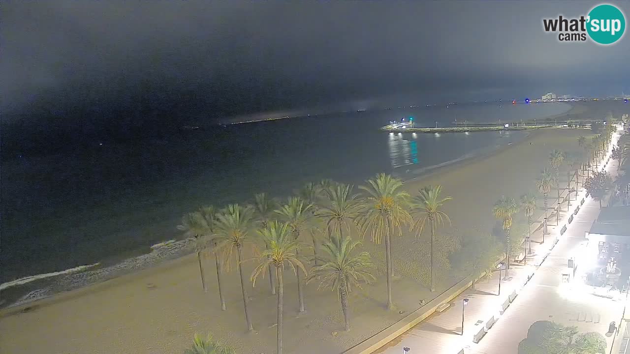 LIVEcam Roses plage – Hotel Montecarlo