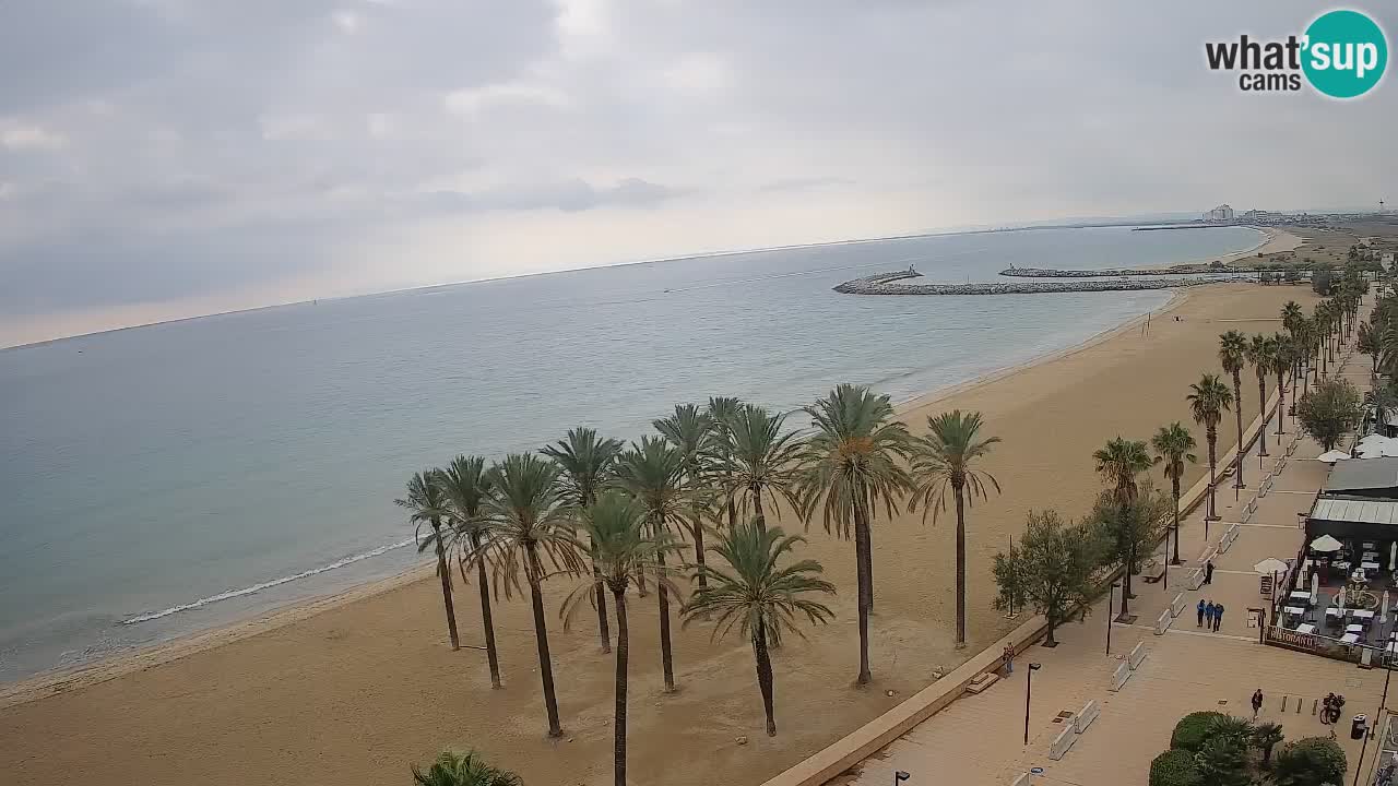 LIVEcam Roses plage – Hotel Montecarlo