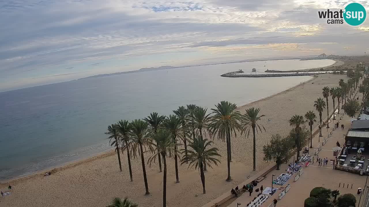 LIVEcam Roses plage – Hotel Montecarlo