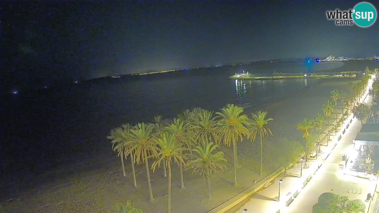 LIVEcam Roses plage – Hotel Montecarlo