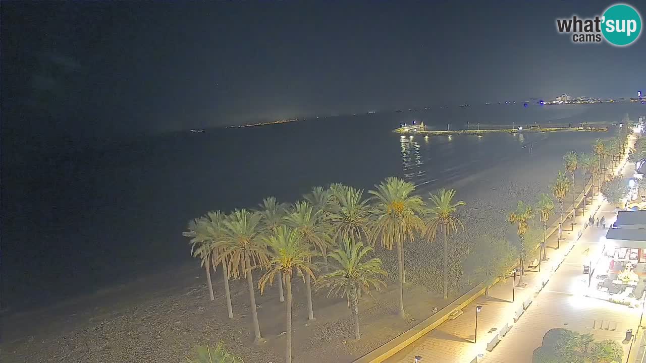 LIVEcam Roses plage – Hotel Montecarlo