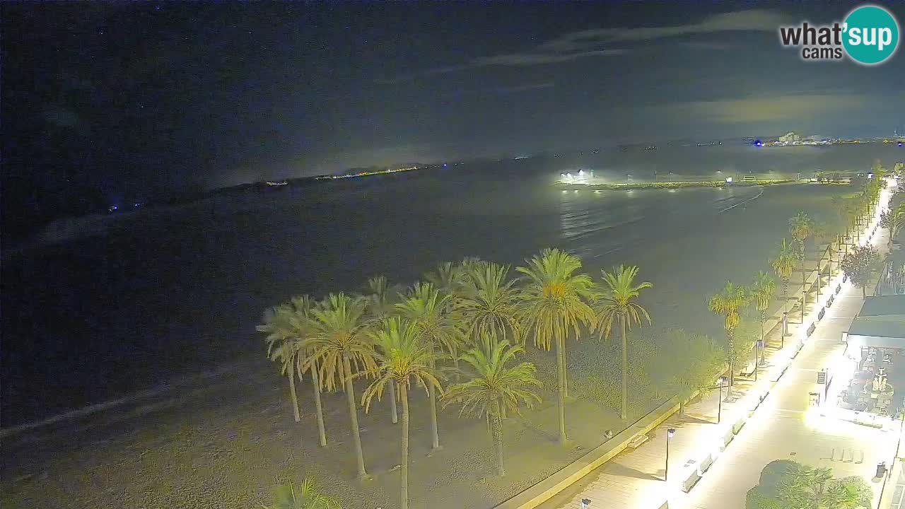 LIVEcam Roses plage – Hotel Montecarlo