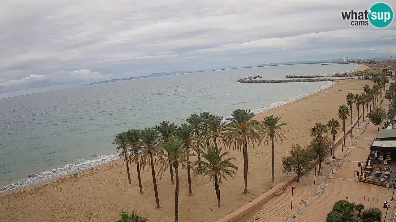 LIVEcam Roses plage – Hotel Montecarlo