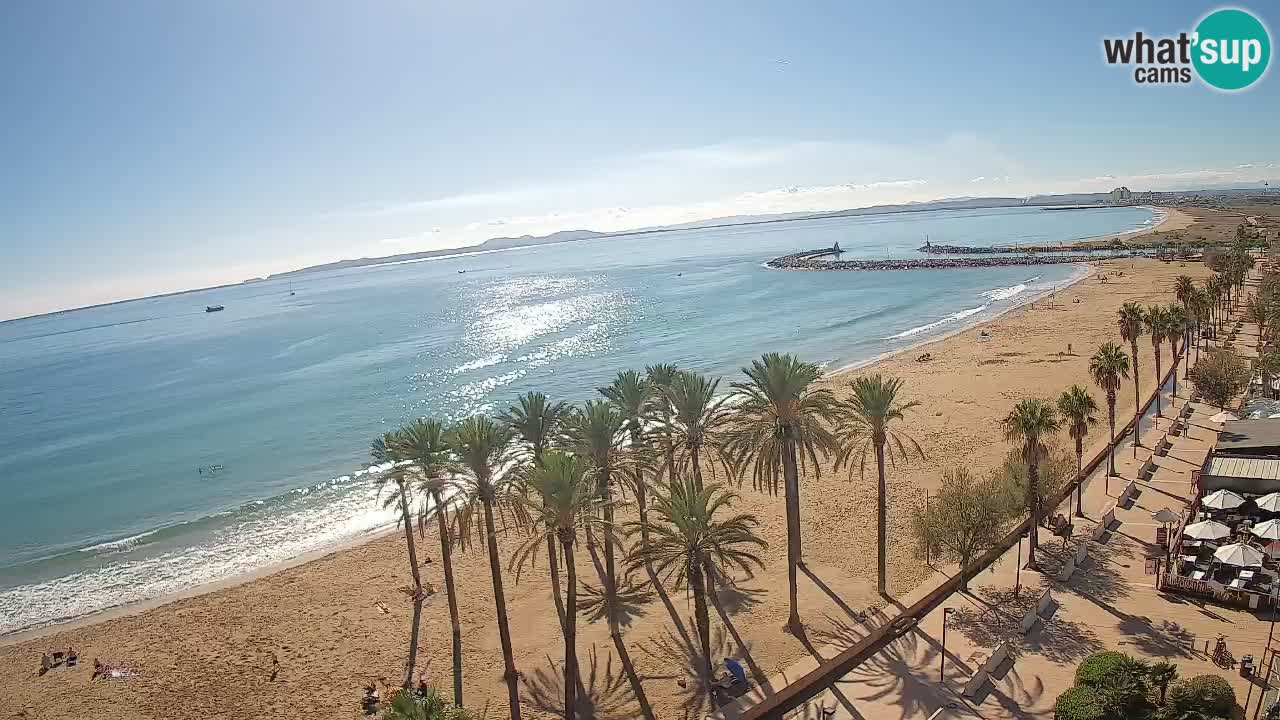 LIVEcam Roses plage – Hotel Montecarlo