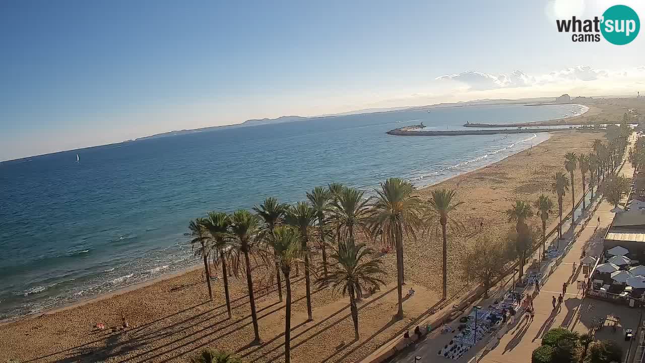 LIVEcam Roses plage – Hotel Montecarlo