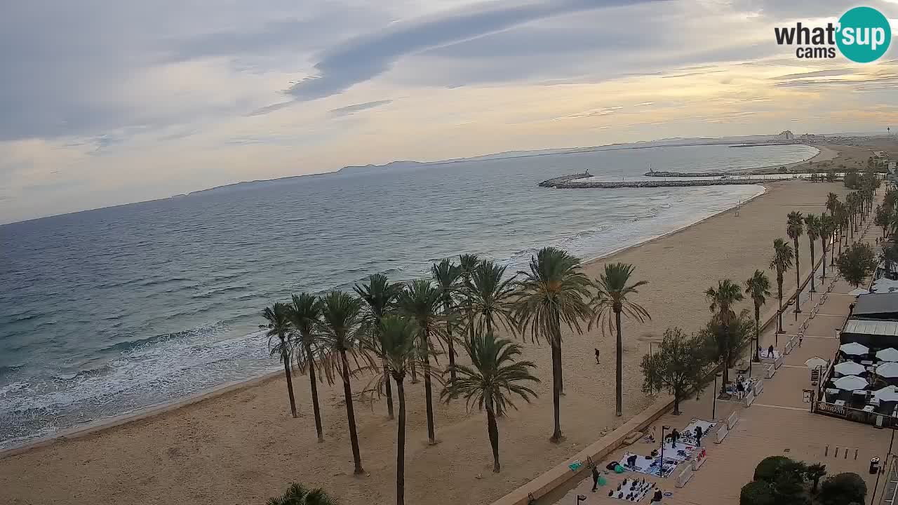 LIVEcam Roses plage – Hotel Montecarlo