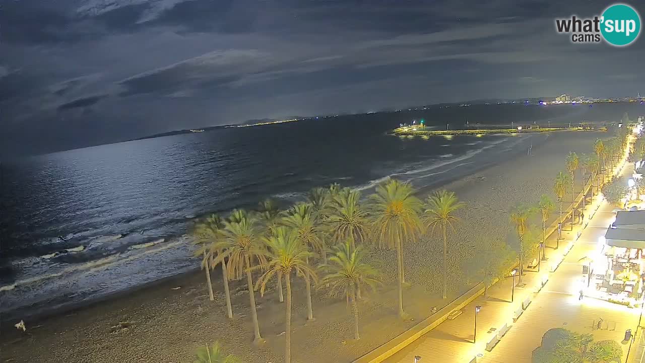 LIVEcam Roses plage – Hotel Montecarlo