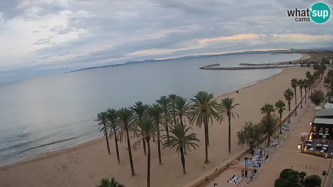 LIVEcam Roses plage – Hotel Montecarlo