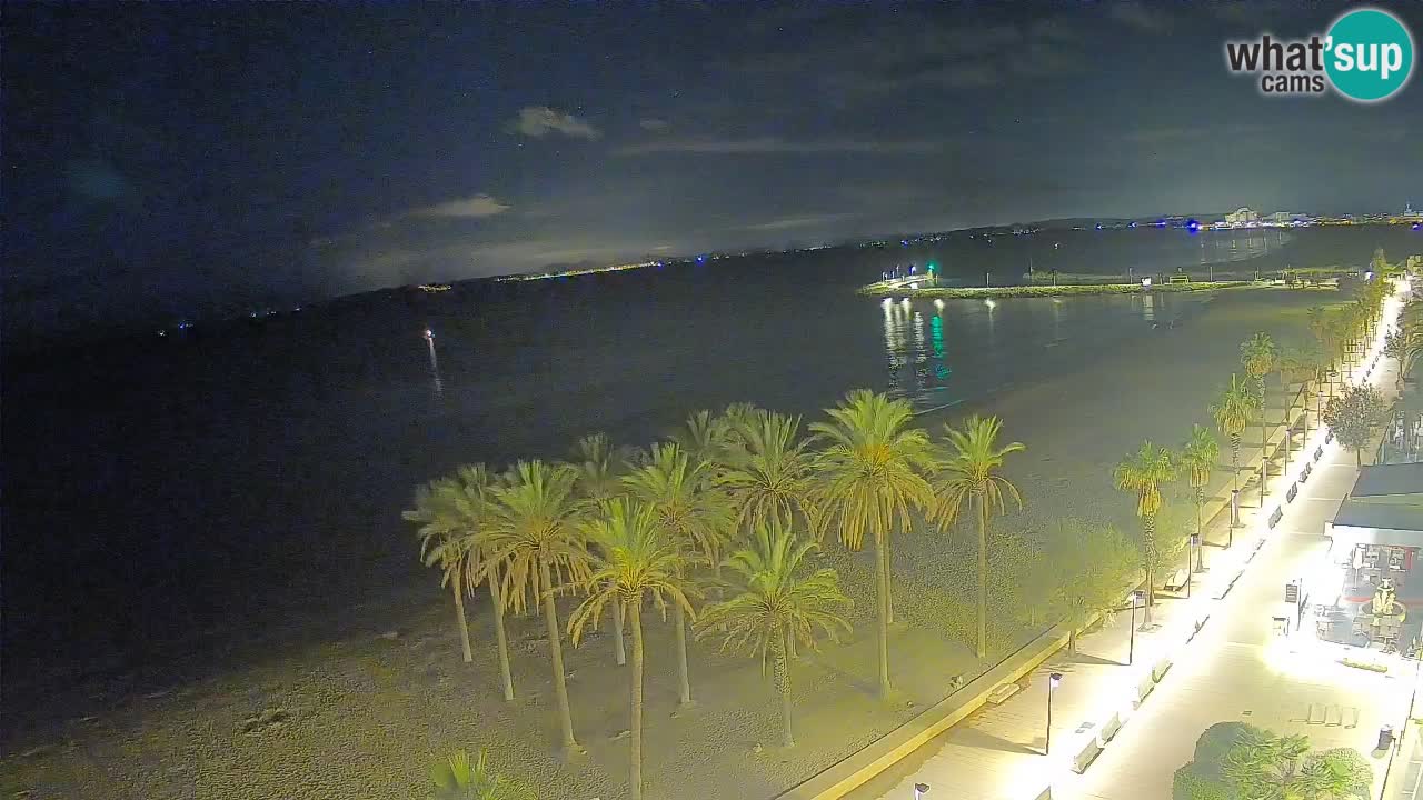LIVEcam Roses plage – Hotel Montecarlo