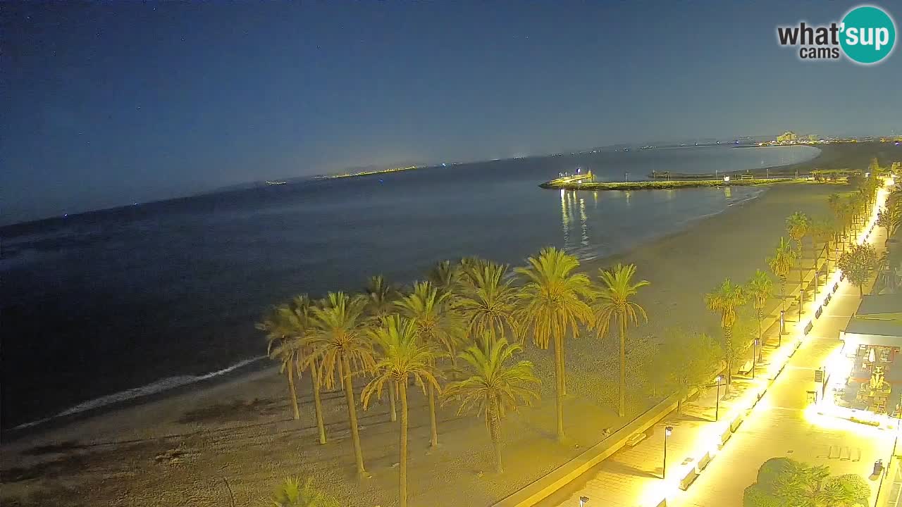 LIVEcam Roses plage – Hotel Montecarlo