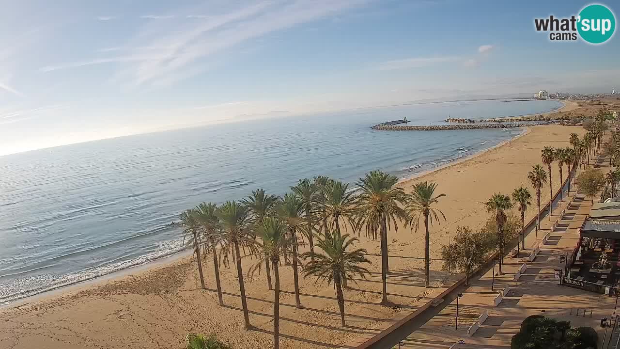 LIVEcam Roses plage – Hotel Montecarlo