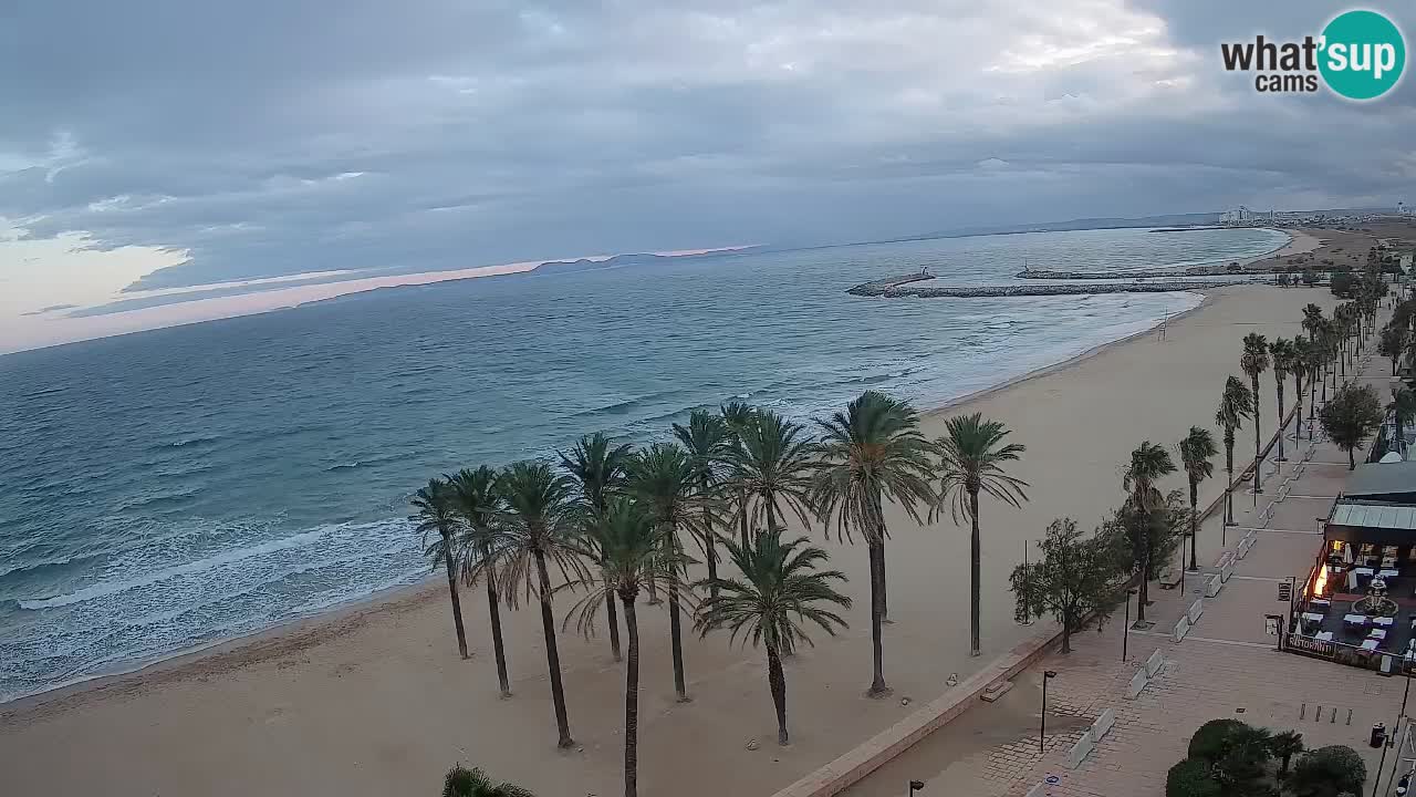 LIVEcam Roses plage – Hotel Montecarlo