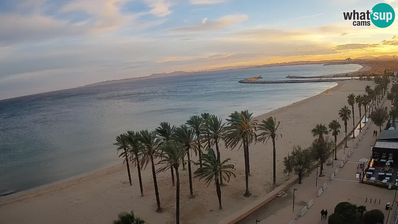 LIVEcam Roses plage – Hotel Montecarlo