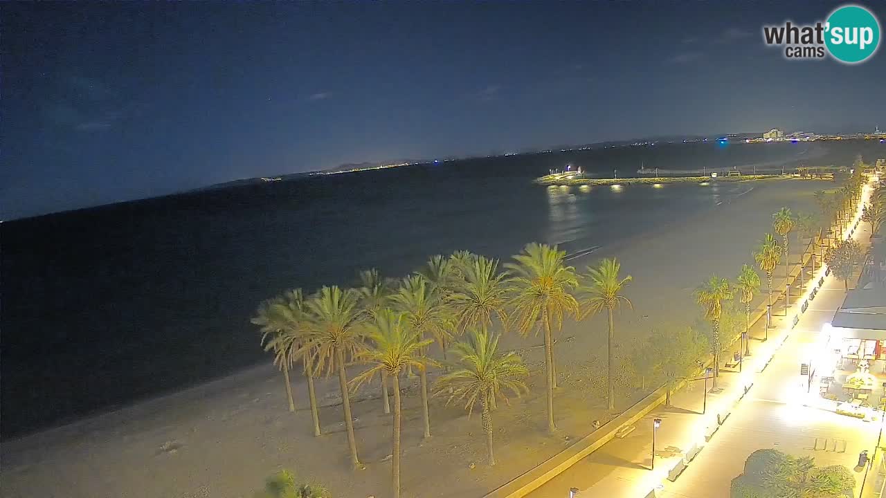 LIVEcam Roses plage – Hotel Montecarlo