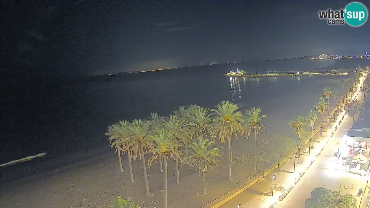 LIVEcam Roses plage – Hotel Montecarlo