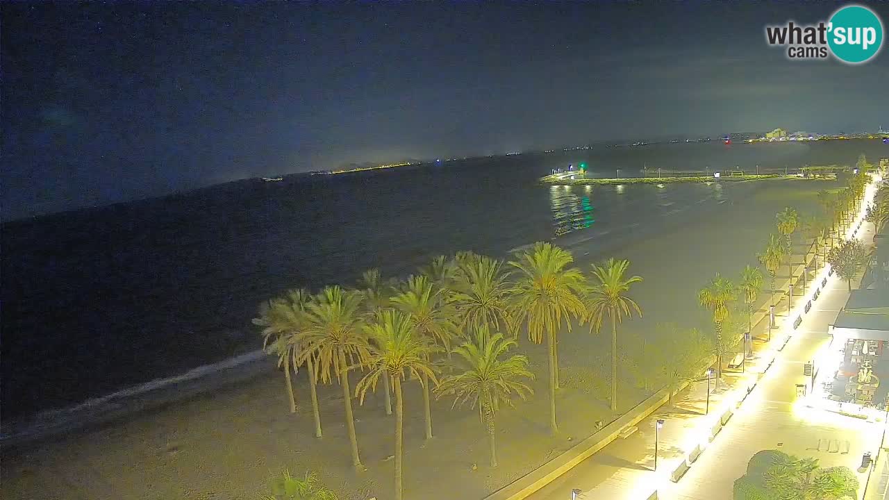 LIVEcam Roses plage – Hotel Montecarlo