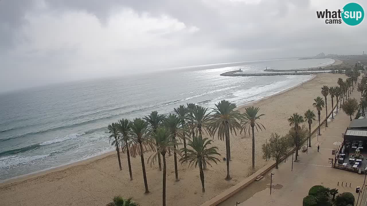 LIVEcam Roses plage – Hotel Montecarlo