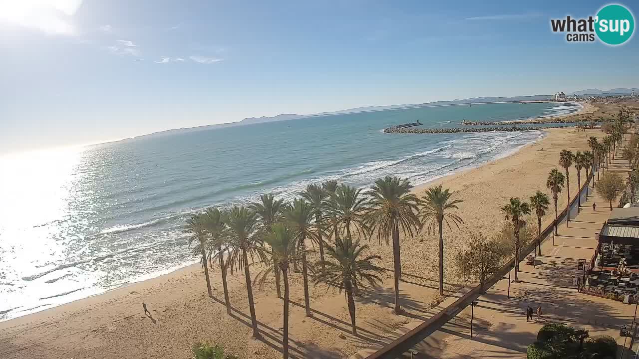 LIVEcam Roses plage – Hotel Montecarlo