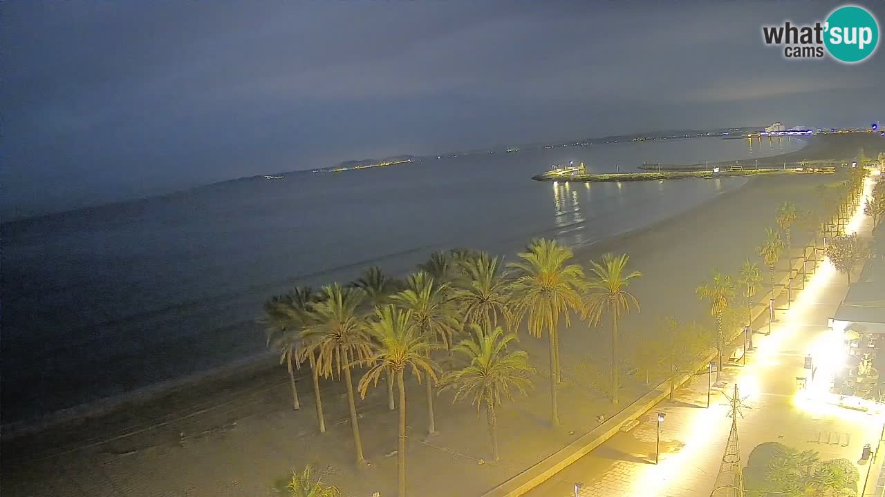 Webcam Roses Strand – Hotel Montecarlo