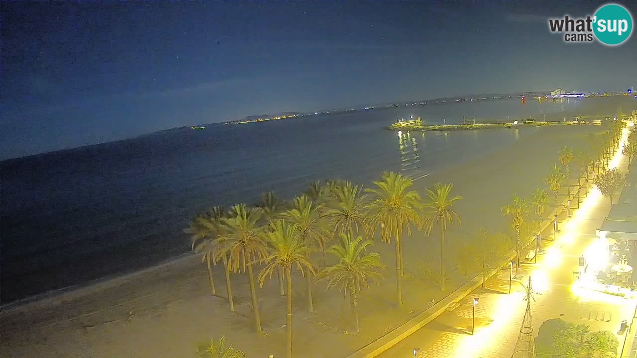 LIVEcam Roses plage – Hotel Montecarlo