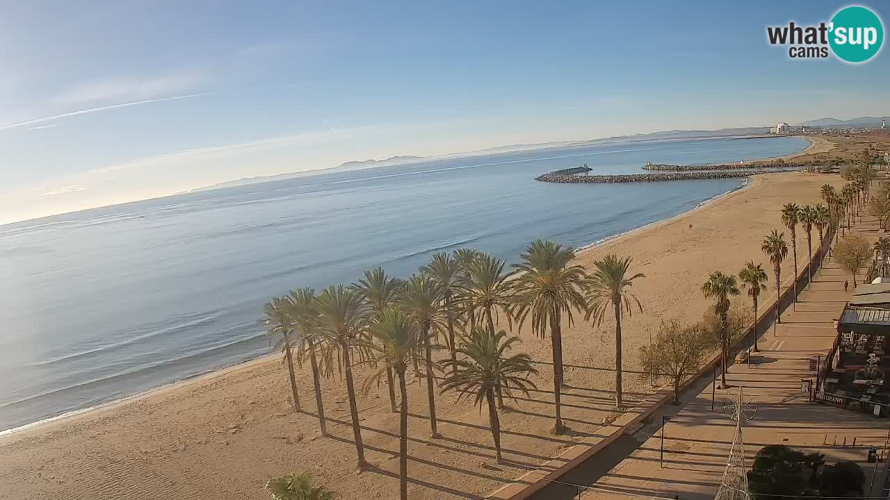 LIVEcam Roses plage – Hotel Montecarlo