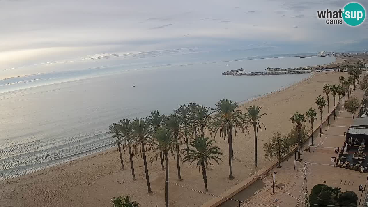LIVEcam Roses plage – Hotel Montecarlo