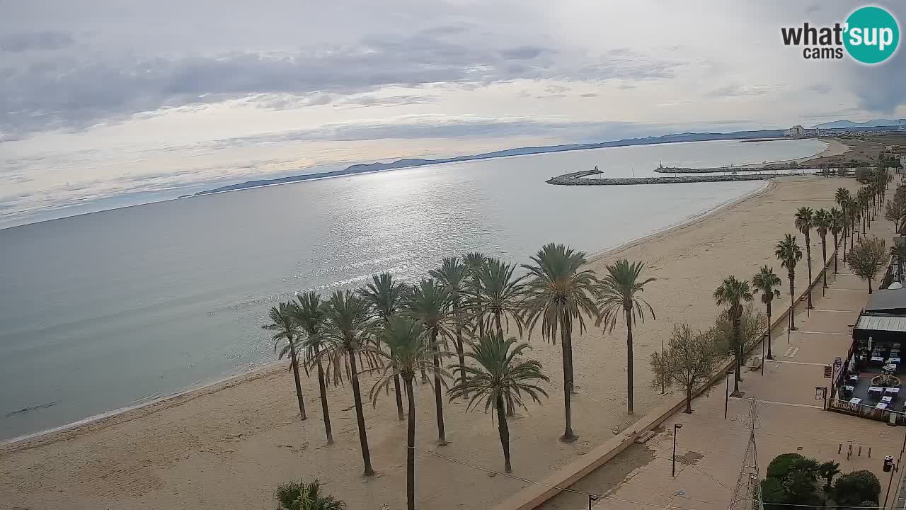 LIVEcam Roses plage – Hotel Montecarlo