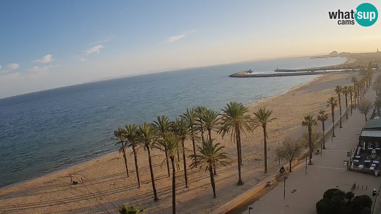 LIVEcam Roses plage – Hotel Montecarlo
