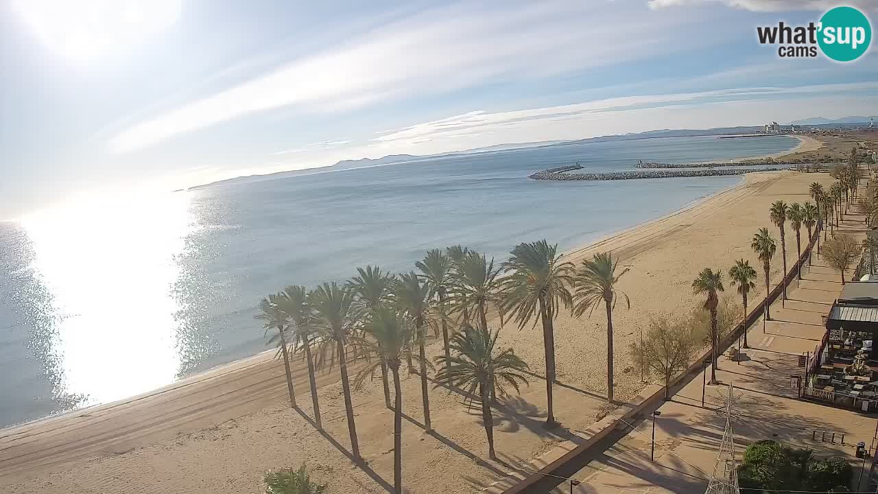 LIVEcam Roses plage – Hotel Montecarlo