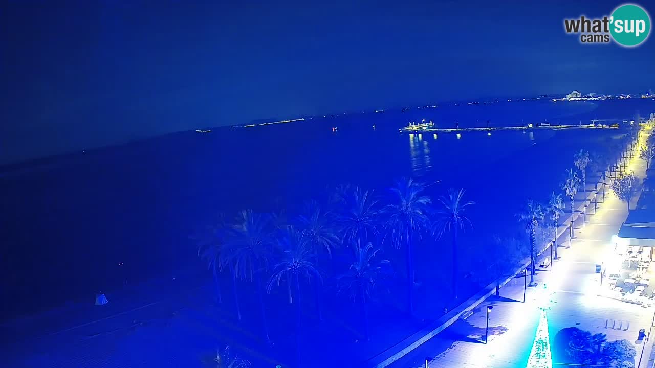 LIVEcam Roses plage – Hotel Montecarlo
