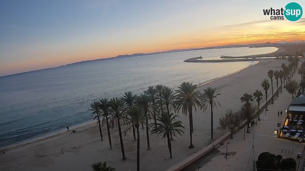 LIVEcam Roses plage – Hotel Montecarlo