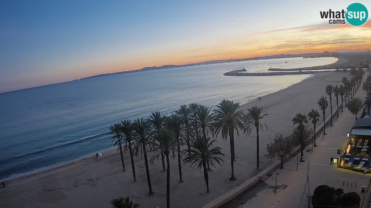 LIVEcam Roses plage – Hotel Montecarlo