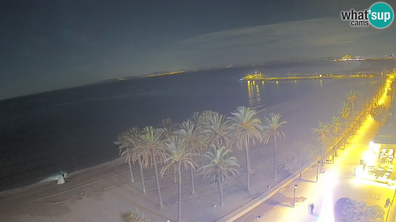 LIVEcam Roses plage – Hotel Montecarlo