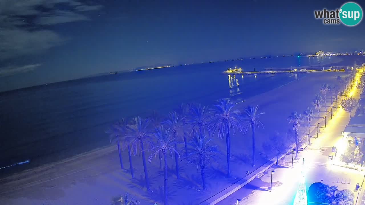 Camera en vivo Roses playa – Hotel MonteCarlo