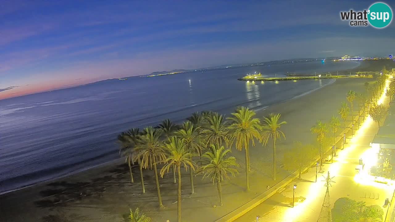 Camera en vivo Roses playa – Hotel MonteCarlo