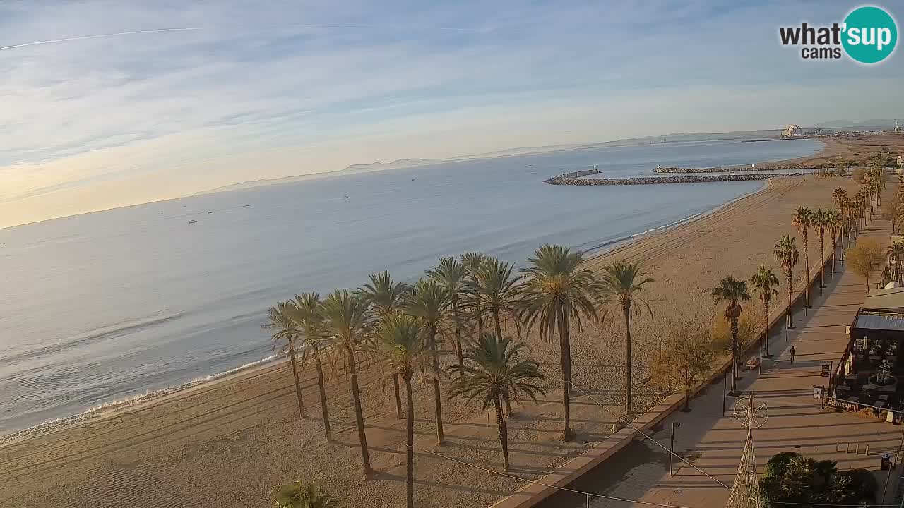 LIVEcam Roses plage – Hotel Montecarlo