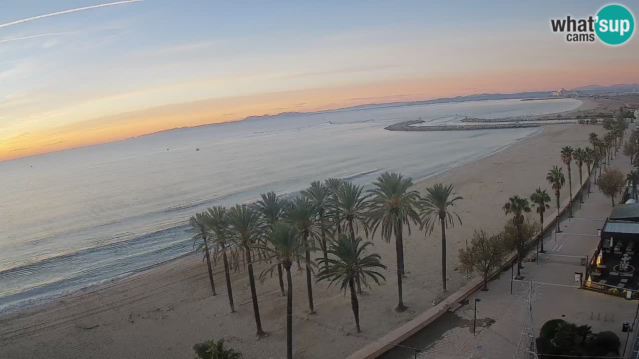 LIVEcam Roses plage – Hotel Montecarlo