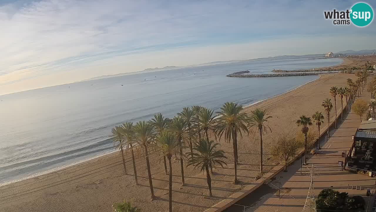 LIVEcam Roses plage – Hotel Montecarlo