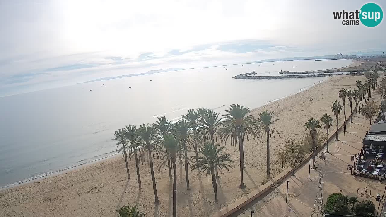 LIVEcam Roses plage – Hotel Montecarlo