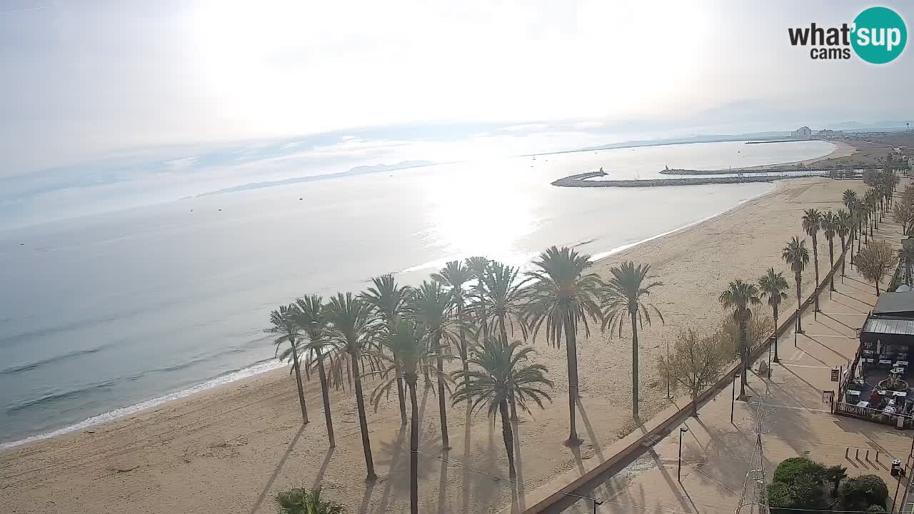 LIVEcam Roses plage – Hotel Montecarlo