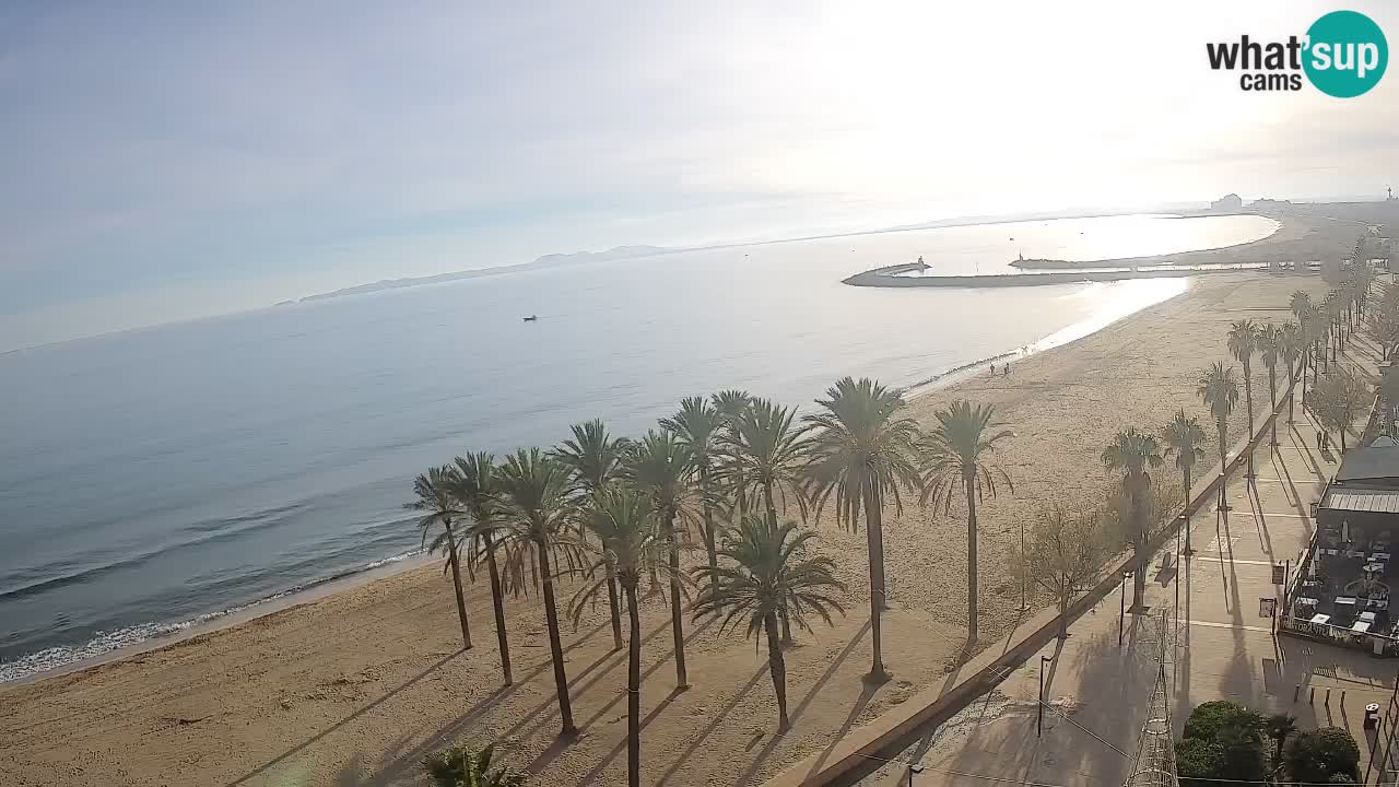 LIVEcam Roses plage – Hotel Montecarlo